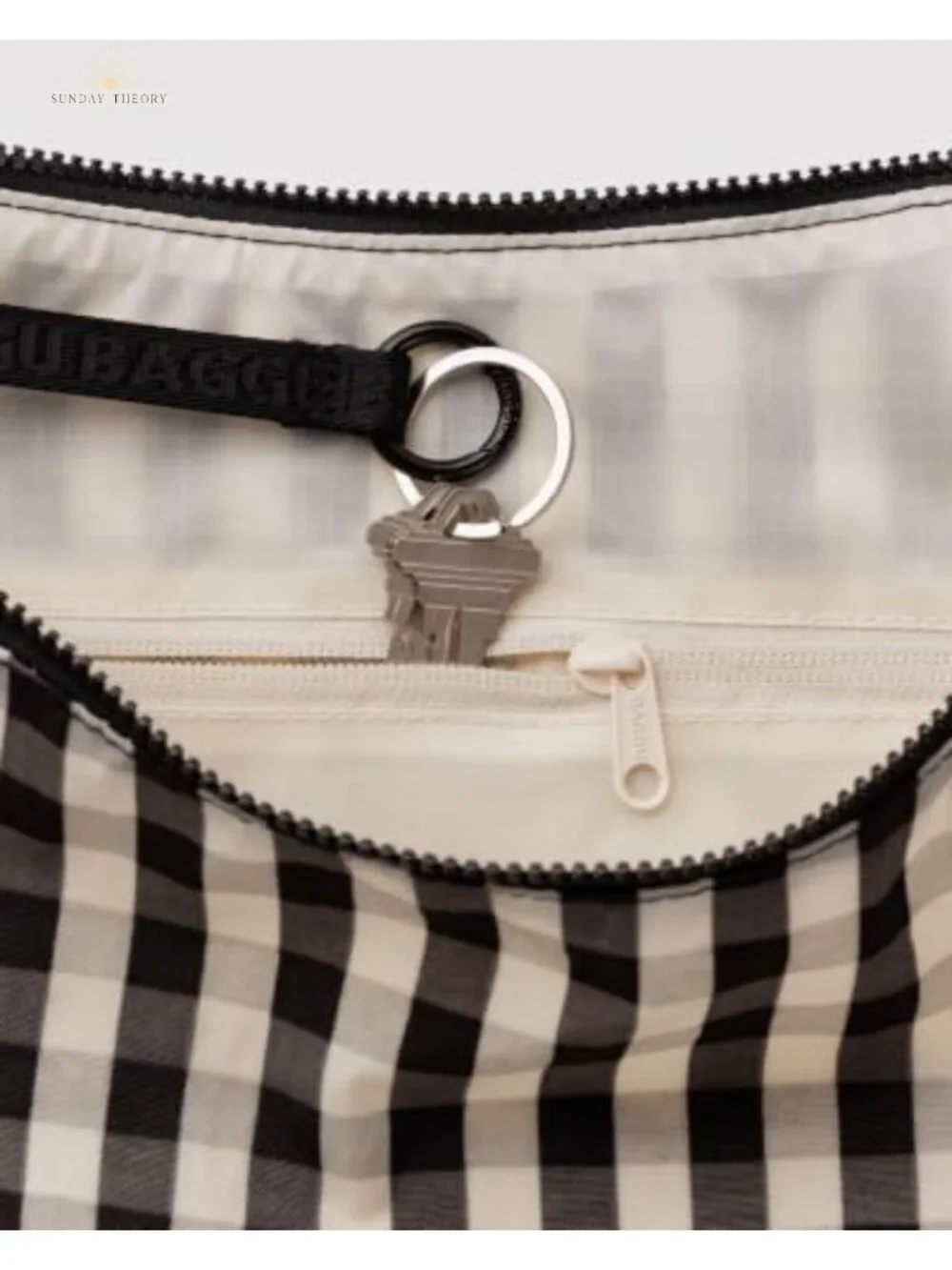 Large Nylon Crescent Bag Crossbody Adjustable Strap Machine Washable